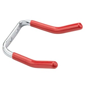 National Hardware 2-7/8 in. L Vinyl Coated Red Steel Square Corner Double Hook 25 lb. cap. 2 pk (Case of 6) - 1 of 1