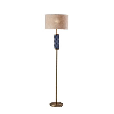 Federal Style Brass Floor Lamp – Showplace