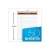 Tops The Legal Pad Ruled Perforated Pads 8 1/2 x 11 3/4 White 50 Sheets 75330 - 2 of 4