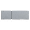 Uttermost Bea Outdoor Pool Chaise Cushion, 25"x78"x3", Charcoal Gray Solution-Dyed Acrylic, Weather-Resistant Design - 2 of 4