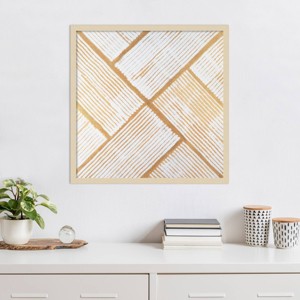 Amanti Art Goldenrod Corduroy I by Vanna Lam Framed Wall Art Print - 1 of 4