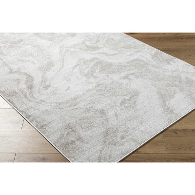 Hauteloom Zoete Cream Marble Area Rug
