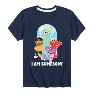 Boys' - Sesame Street - I Am Somebody Short Sleeve Graphic T-Shirt - 1 of 4