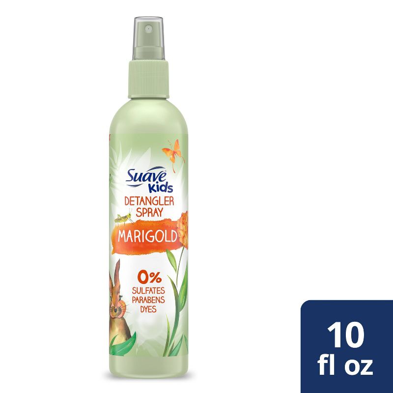 Suave Kids&#39; 100% Natural Marigold Detangler Spray - 10 fl oz, 1 of 8