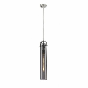 Pilaster - 1 Light Stem Hung Pendant In Industrial Style-14.5 Inches Tall and 5 Inches Wide - 1 of 1