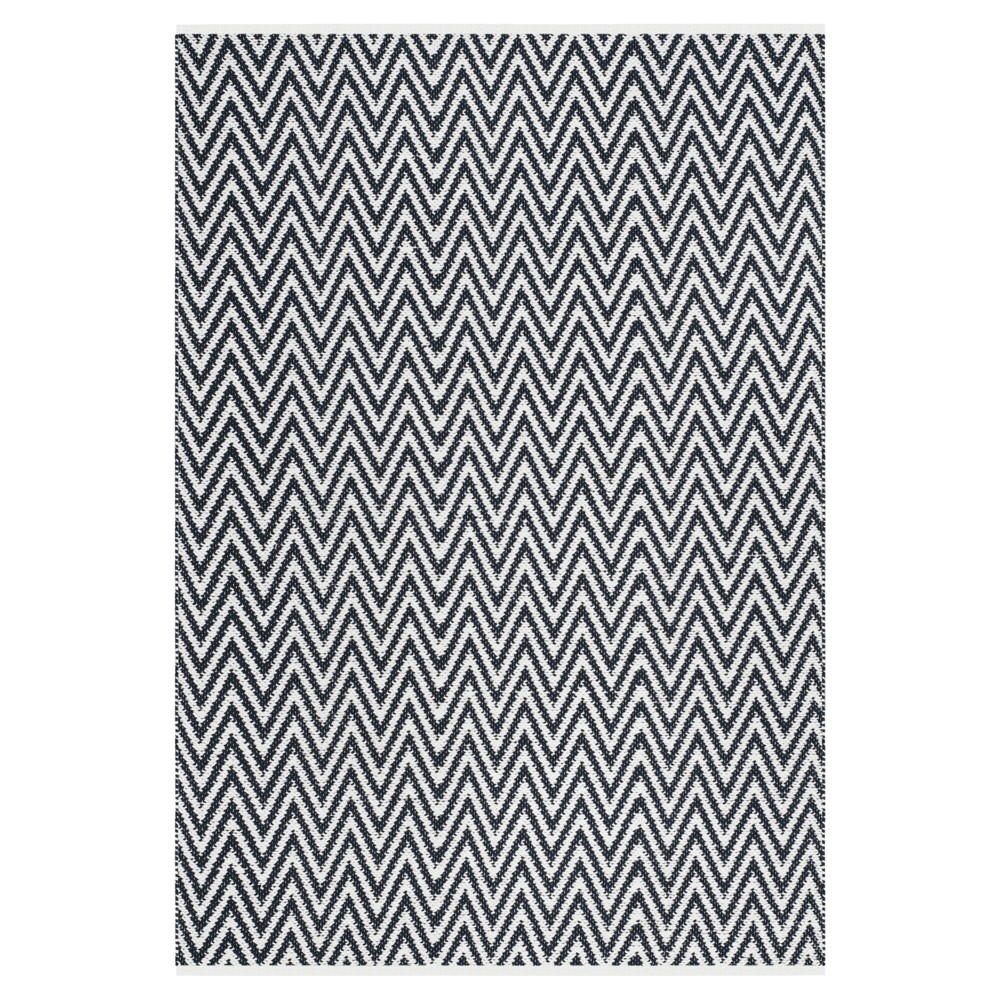 5'x7' Phylis Rug Black/Ivory - Safavieh