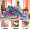 QUOKKA Baby Play Mat for Floor - Ocean ABC Rug for Kids Toddlers Infants - Extra Thick Large Padded Non-Slip Nursery Rug for Crawling and Playing - 4 of 4