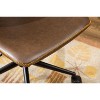 NicBex Home Office Chair with Adjustable Height Modern Rotatable Faux Leather Computer Chair with 5 Wheels for Office, Study, Bedroom - 2 of 4