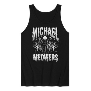 Men's - Instant Message - Michael Meowers Graphic Tank Top - 1 of 4