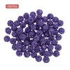 Unique Bargains Round Disco Shiny DIY Bracelet Necklace Rhinestone Clay Beads 100 Pcs - 3 of 4
