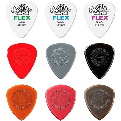 Dunlop Variety Flex/Flow/Prime Grip Pick Pack MD/HV 18 Pack