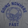 Womens Funny T Shirts Going Nowhere Fast Sarcastic Hamster Graphic Novelty Tee For Ladies - Crazy Dog Women's T Shirt - 2 of 4