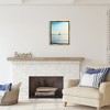 Stupell Industries Blue Sunlit Sailboat Black Framed Floater Canvas Wall Art - 2 of 4