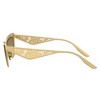 Dolce & Gabbana DG 2311 12246E Womens Cat-Eye Sunglasses Matte Gold 51mm - 3 of 3