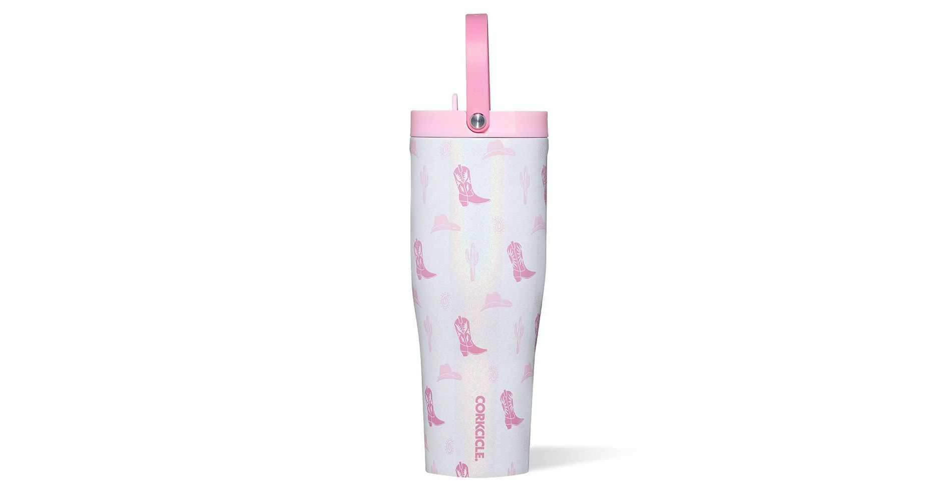 Corkcicle 30 fl oz Go Cup XL Stainless Steel Water Bottle - Cowgirl