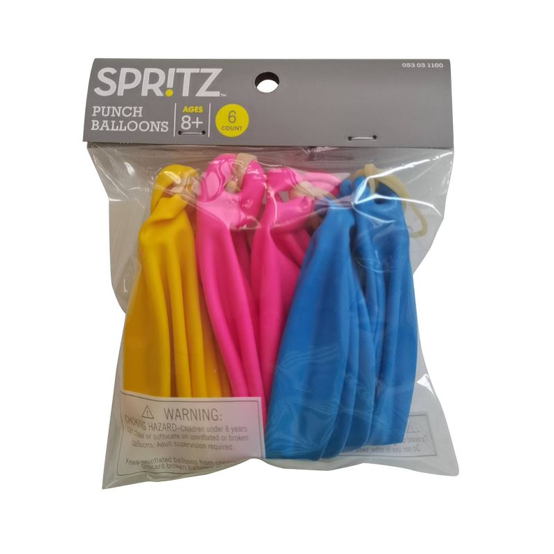 6ct Punch Balloons - Spritz&#8482;, 4 of 8