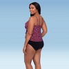 Trimshaper Women's Rachel 5 Tier Ruffle Tankini Swimsuit Top - 2 of 3