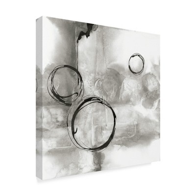 Trademark Fine Art -Chris Paschke 'Full Circle I Gray' Canvas Art