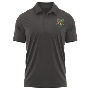 University of Vermont Adult Polo Left Chest Logo, Athletic Heather - 1 of 4