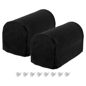 Unique Bargains Stretchy Anti-Slip Sofa Couch Armchair Covers 2 Pcs - 1 of 4