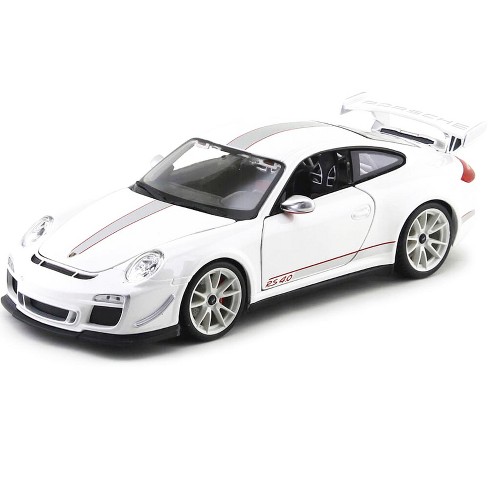 Porsche 911 Gt3 Rs 4.0 White 1/18 Diecast Car Model By Bburago