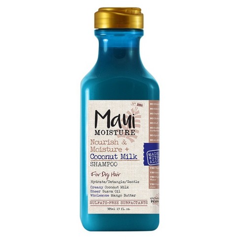 Maui Moisture Nourish & Moisture + Coconut Shampoo For Dry Hair - 13 Fl Oz : Target