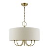 Livex Lighting Blossom 5 - Light Pendant in  Antique Brass - 3 of 4