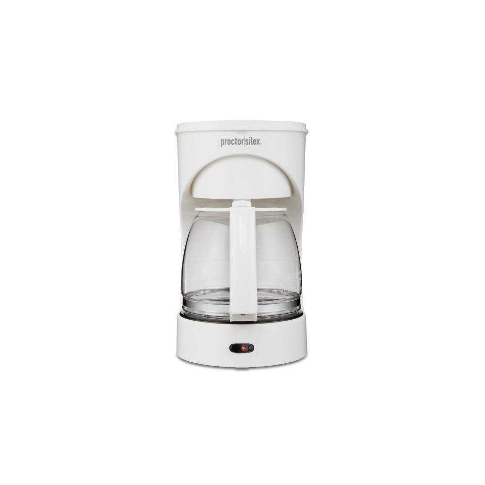 Proctor Silex 12 Cup Coffee Maker - White