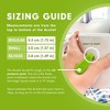 Aculief Acupressure Headache, Migraine, Tension Relief Wearable – Supporting Acupressure Relaxation - 2 Pack - (Teal & Green) - 4 of 4