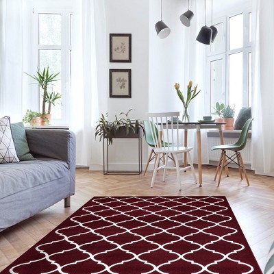 Sussexhome Beatrice Collection Indoor Extra Soft Area Rug