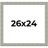 PosterPalooza | Photo Size Sculpted Blue Picture Frame - UV Acrylic, Foam Board Backing, Hanging Hardware - 2 of 4