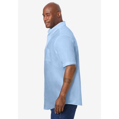 KingSize Tall Wrinkle-Free Short-Sleeve Oxford Dress Shirt