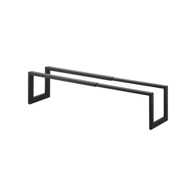 Yamazaki Home - Expandable Shoe Rack - Two Sizes - Steel - Single - Black