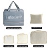 Whisen Hardshell Lightweight Suitcase with Spinner Wheels, ABS Luggage Sets, 8-Piece Set - 3 of 4