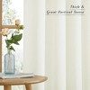 NICETOWN Linen Curtains, Vintage Grommet Top Semi Sheer Drapes, Privacy Assured Bedroom & Living Room Window Treatments - 4 of 4