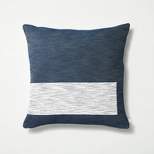 Blocked Stripe Throw Pillow with Zipper - Hearth & Hand™ with Magnolia