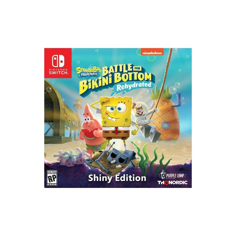 THQ Nordic - Spongebob Squarepants: Battle for Bikini Bottom - Shiny Edition for Nintendo Switch, 1 of 3