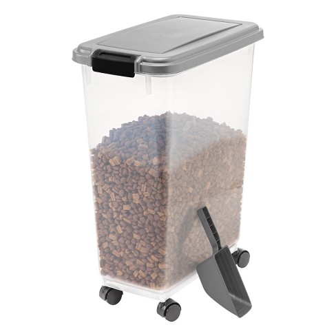 Pet Food Storage Tub With Built-in Scoop - 20lbs - Up & Up™ : Target