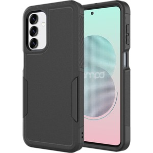 AMPD Dual Layer Hard Shell Military Drop Case For Samsung Galaxy S25 Black - 1 of 4