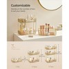 3-Tier Skincare Organizer with 2 Accessory Options, Adjustable Makeup and Jewelry Holder for Vanity Countertop - 2 of 4