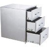 Outdoor Kitchen Drawers,  Stainless Steel BBQ Drawer, Flush Mount Built-In for Outdoor Kitchen Island & BBQ Islands, Silent, Fully Assembled - 3 of 4