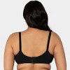 Smart & Sexy Women's Silky Smooth Demi Unlined Underwire Bra Black