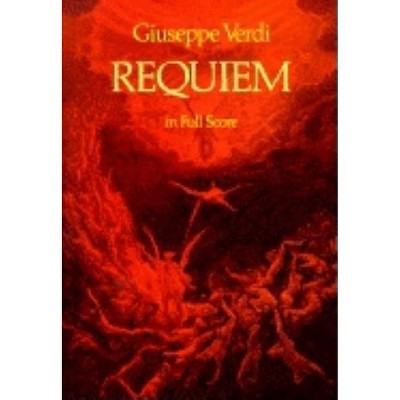  Requiem - (Dover Music Scores) by  Giuseppe Verdi (Paperback) 