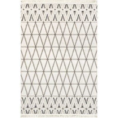 Nuloom Chia Modern Moroccan Tasseled Indoor Area Rug
