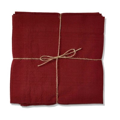 TAG Threads Slub Napkin S/4 Brick