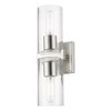 Livex Lighting Clarion 2 - Light Vanity in  Brushed Nickel - 3 of 4