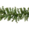 Northlight Pre-Lit Northern Pine Artificial Christmas Garland - 9' x 10" - Warm White LED Lights - 4 of 4