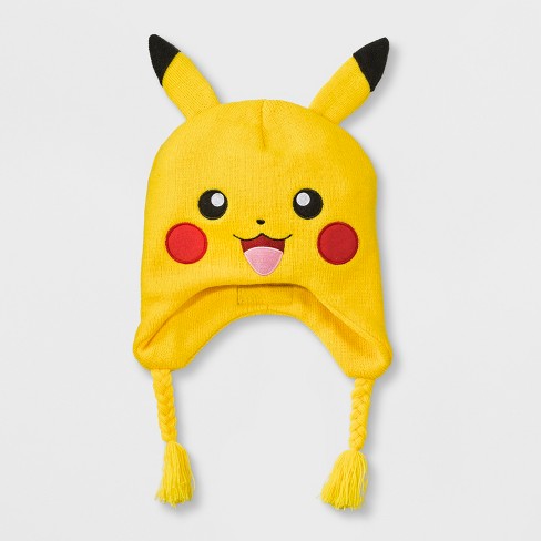 Boys' Pokemon Pikachu Cold Weather Hat - Yellow One Size : Target