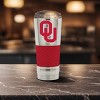 NCAA Oklahoma Sooners 24oz Chrome Draft Tumbler - 3 of 3
