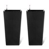 30 Inch Tall Planter Set of 2 Large Rattan Planters with Trays, Water Level Monitor & Wheels for Indoor/Outdoor Use - 4 of 4